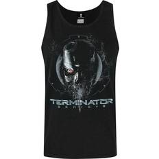 Baumwolle - Herren Westen Terminator Mens Genisys Endoskeleton Vest (Black)