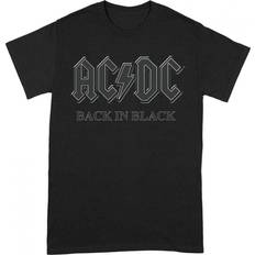 AC/DC Unisex Adult Back In T-Shirt (Black/Grey)