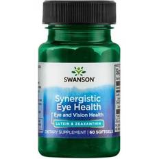 Swanson Supplements Swanson Synergistic Eye Health, Eye And Vision, 60 Softgels 60