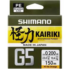 Shimano Angelschnur Shimano Fishing Kairiki G5 150 Line Orange 0.170 mm
