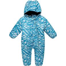 Dare 2b Kid's Bambino II Waterproof Insulated Snowsuit - Dark Methyl Zebra Print