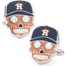 Orange Cufflinks Cufflinks Houston Astros Sugar Skull Cufflinks - Silver/Multicolour