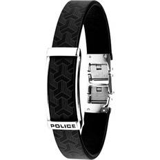 Police Men's Bracelet - Silver/Black