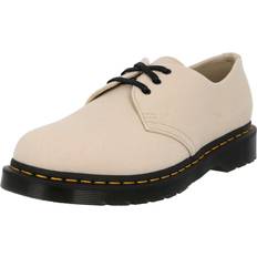 44 - Weiß Derby Dr. Martens 1461 Natural Canvas Snörsko Unisex