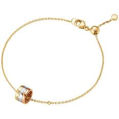 Diamanter Armbånd Georg Jensen Fusion Bracelet - Gold/White Gold/Rose Gold/Diamonds