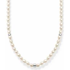 Thomas Sabo Charming Necklace - Silver/Pearls