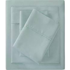 Madison Park 1500 Thread Count Pillow Case Blue (101.6x50.8cm)