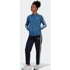 Weiß Jumpsuits & Overalls Adidas Essentials 3-Stripes Tracksuit