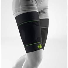 Bauerfeind Sports Compression Knee Support - Lightweight Design with  Gripping Zones for Knee Pain Relief & Performance, Black, Size M