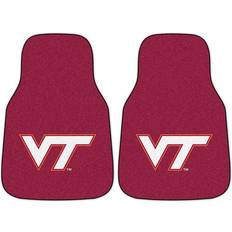 Fanmats Virginia Tech Carpeted Car Mat 2-pack