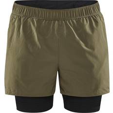 Craft Sportswear ADV Essence 2-in-1 Stretch Shorts M - Green