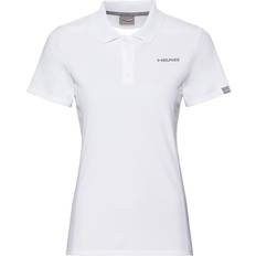 Bekleidung Head Racket Club Tech Short Sleeve Polo Shirt - White