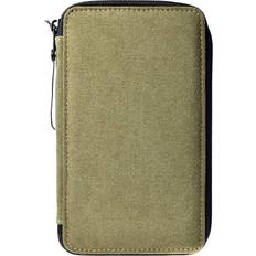 Canvas Pencil Cases olive holds 24 pencils