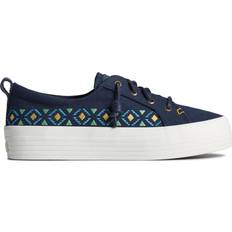 Sperry Crest Vibe Platform Embroidered W - Navy