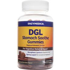 Enzymedica DGL Stomach Soothe Gummies German Chocolate 74 Stk.