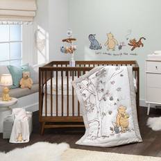 Lambs & Ivy Disney Baby Storytime Pooh Nursery Crib Bedding Set 3-Pack