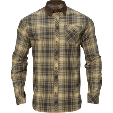 Härkila Driven Hunt Flannel Shirt - Light Teak Check