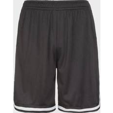 Rot - XL Shorts Urban Classics Men's Stripes Mesh Shorts Short, Multicoloured Mehrfarbig (whtblkwht 244) (Manufacturer L)