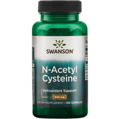 Antioksidanter Aminosyrer Swanson N-Acetyl Cysteine 600mg 100 st