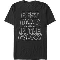Fifth Sun Men's Galaxy Dad Text Short Sleeve Crew T-shirt