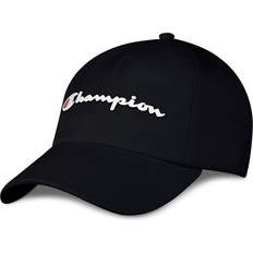 Cotton - Women Beanies Champion Men's Ameritage Dad Adjustable Cap - Black