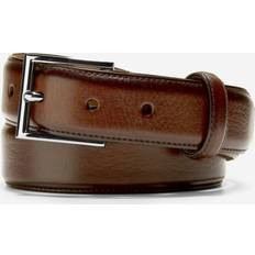 LOUIS STITCH Reversible Belt with Embossed Logo For Men (Charcoal, 36)