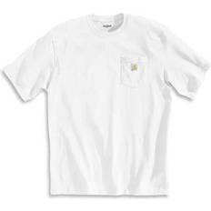 Carhartt Men Clothing Carhartt Loose Fit Heavyweight Short-Sleeve Pocket T-Shirt - White
