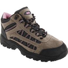 Dame - Rosa Støvler & Boots Dek Womens/Ladies Grassmere Lace-Up Ankle Trek & Trail Boots (7 UK) (Grey/Pink)