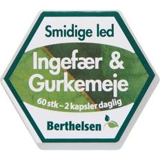 Berthelsen Ingefær & Gurkemeje 60 st