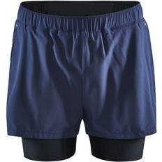 Gelb - Herren Hosen & Shorts Craft Sportswear Adv Essence 2-in-1 Stretch Shorts Men