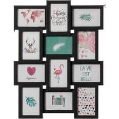MCS 11x14 East Village Collage Frame with One 5x7 Opening - Black