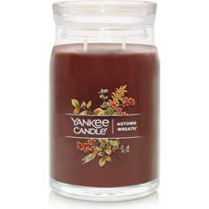 Yankee Candle (R) Signature 20oz. Autumn Wreath(tm) Large Jar Brown