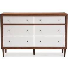 Chest of Drawers Baxton Studio Harlow Chest of Drawer 54x35.7"