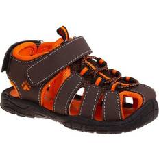 Rugged Bear Boy Sport Active Outdoor Sandals - Brown/Orange