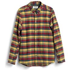 Fjällräven S/F Rider Flannel Long Sleeve Shirt - Flag Check