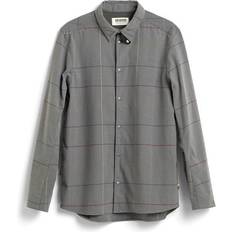 Fjällräven S/F Rider Flannel Long Sleeve Shirt - Grey Flag Window