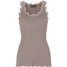 Rosemunde Iconic Silk Top - Dark Sand