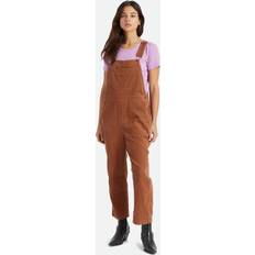 Brown Jumpsuits & Overalls Brixton Christina Crop Overall - Brown
