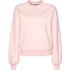 Damen - Türkis Pullover Urban Classics Women's Ladies Oversized Color Crewneck Sweater - Pink