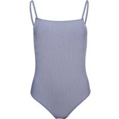 Superdry Seersucker Scooped Swimsuit