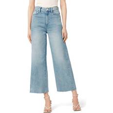 Joe's Jeans Mia High-Rise Raw-Hem Wide Legs By Joe's Jeans in