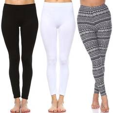 White Mark Womens 3pk. Leggings