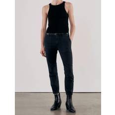 Cropped Military Pants Carbon