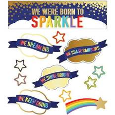 Microscopes & Telescopes on sale Sparkle Shine We Were Born to Sparkle Mini Bulletin Board Set