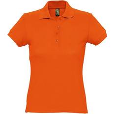 Sol's Women's Passion Pique Polo Shirt - Orange