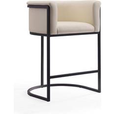 Brown Bar Stools Manhattan Comfort Cosmopolitan Bar Stool 33.8"