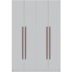 Brown Wardrobes Manhattan Comfort Gramercy Wardrobe 55.2x81.3"