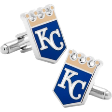 Men Cufflinks Cufflinks Inc Kansas City Royals Cufflinks - Silver/Beige/Blue