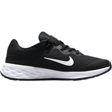 Nike Laufschuhe Nike Revolution 6 FlyEase GS - Black/Dark Smoke Grey/White