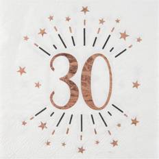 Paper Napkins 30 Years 10-pack